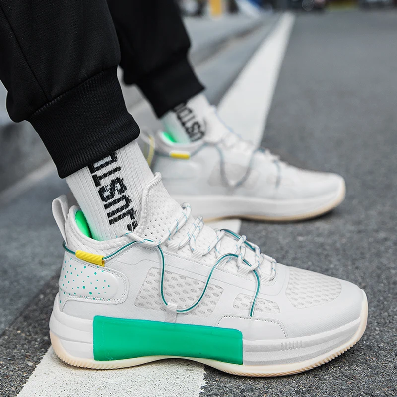 Fashion new running sports leisure basketball shoes large size sports shoes