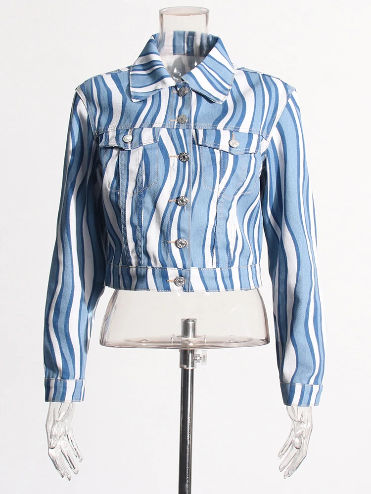 Женский брючный костюм TWOTWINSTYLE разноцветный комплект из двух предметов куртка с