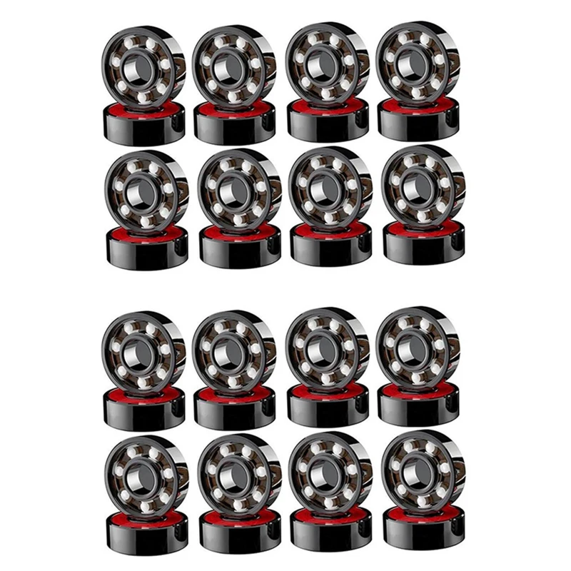 

Hot AD-32 Pcs Ceramic Bearings High Speed Wear Resistant For Skate Skateboard Wheel