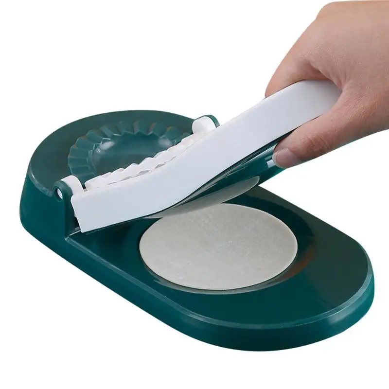 

2 In 1 Dumpling Maker Machine Manual Dumpling Skin Press DIY Dough Pressing Tool Set Dumplings Mold Kitchen Baking Accessories