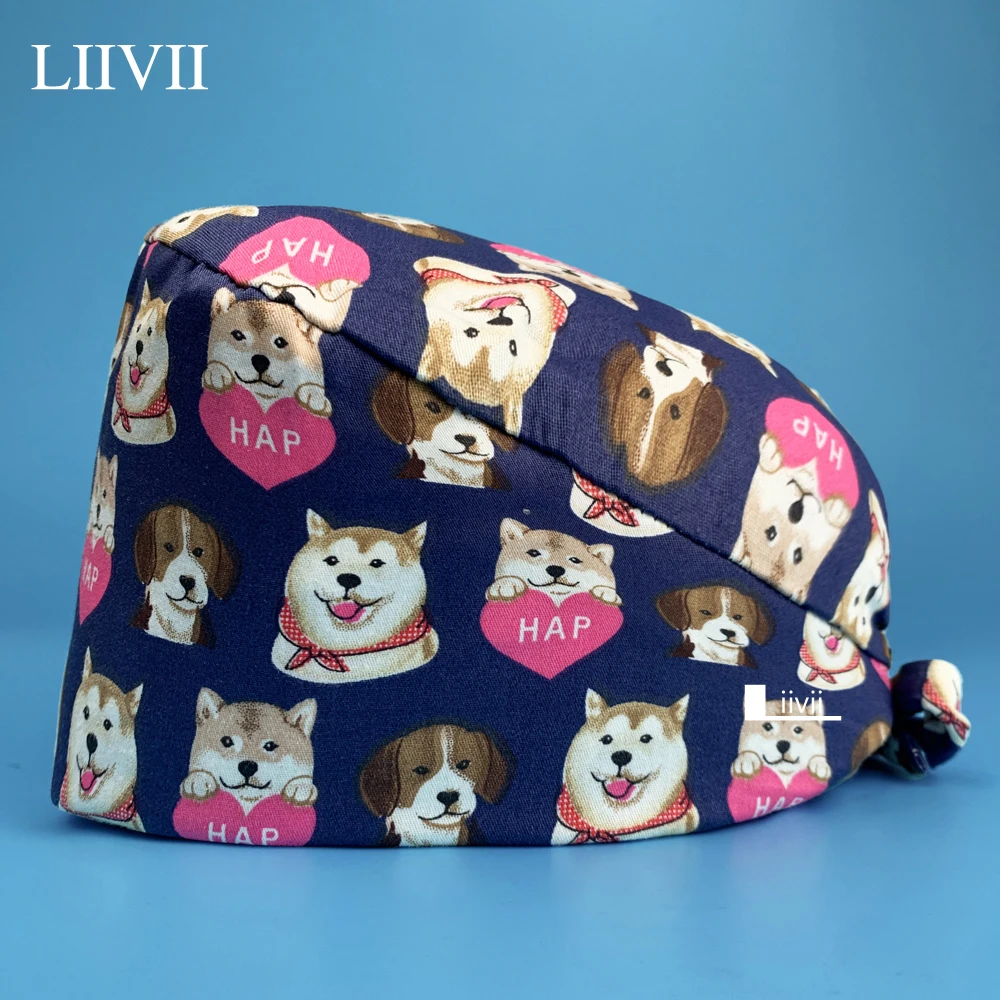 

Шапка для ухода за домашними животными, из натурального хлопка