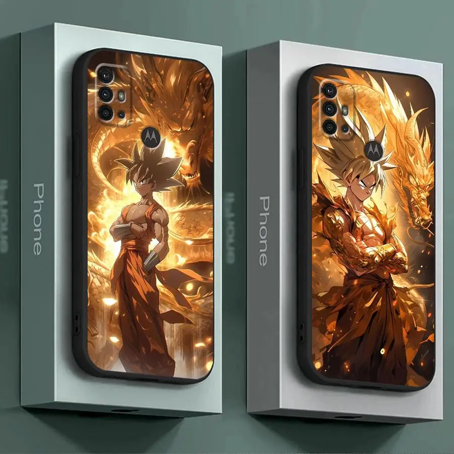 D-ragons Balls Phone Case for Motolora G73 G22 G72 G71 G32 G52 G30 G31 G50 G51 G60 G60S 5G Soft Cover