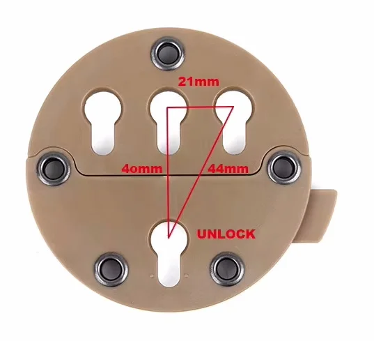 IPSC Охотничье спортивное колесо в стиле GC Монтажная система Ремень Скорость