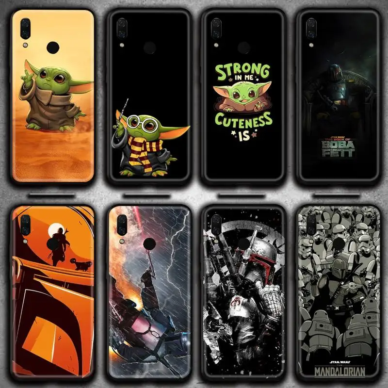 

Yoda The Mandalorian Star Wars Phone Case for Huawei Y6P Y8S Y8P Y5II Y5 Y6 2019 P Smart Prime Pro