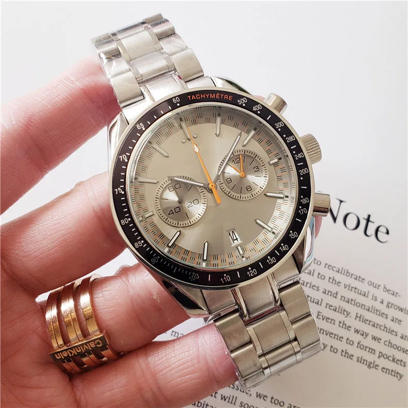 

Luxury men's automatic quartz watch 904l stainless steel sapphire glass waterproof watch 44mm OG