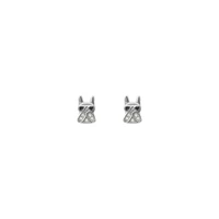 925 sterling silver rabbit earrings womens new trendy summer earrings light luxury niche design earrings sleep free