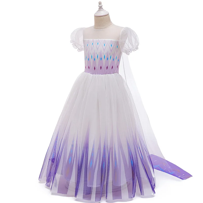 

2022 New Tulle Short Sleeved Dress Christmas Dress For Girls