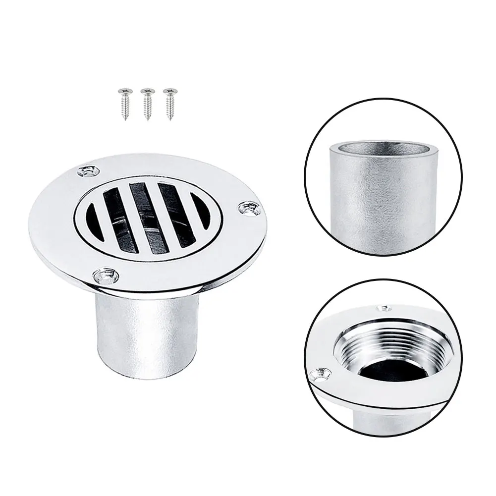 

Floor Drains Stainless Steel Anti-odor Drainage Strainer Bathtub Shower Drainer Cover Deodorant Floor Drains Bathroom Fittings