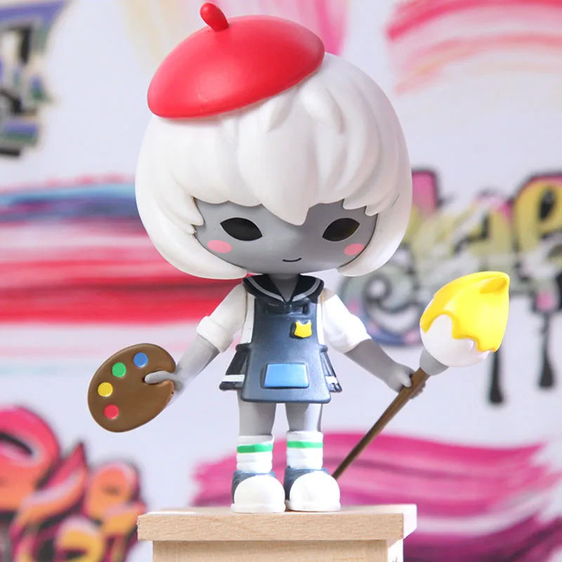 

ABIRUARI серия My School Days экшн-фигурка женская игрушка Угадай сумку кукла милая модель настольные украшения для девочек Коллекция подарков