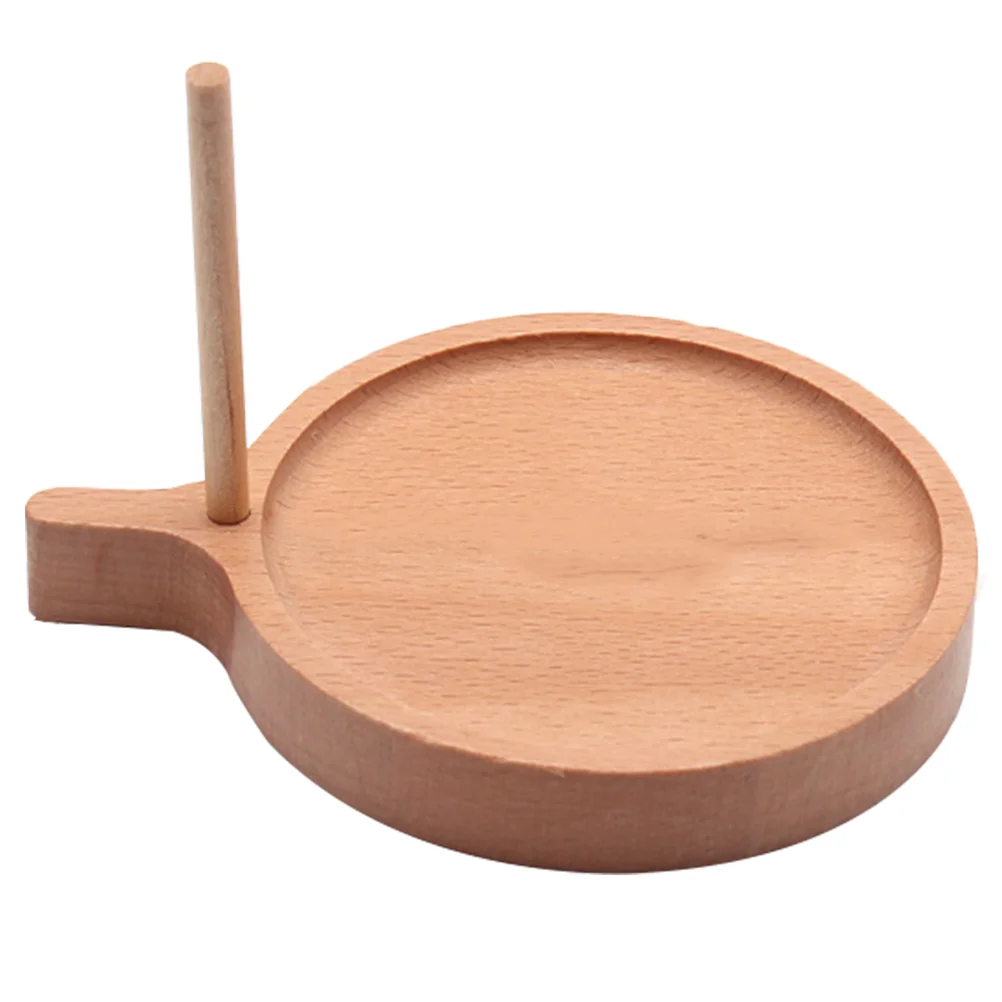 Держатель для вязания крючком кольцо из нитки шерстяная шпуля стойка пальцев