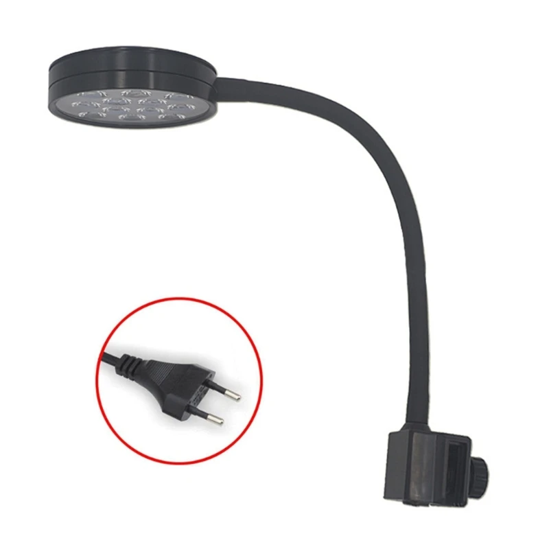 

Aquarium LED Light 12W LEDs for Saltwater Fish Tanks Full Spectrum Coral-Tanks Aquarium Light with Clip Adjustable Hose-