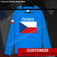 czech republic czechia cze mens hoodie custom jersey fans diy name number logo hoodies men women fashion loose casual sweatshirt