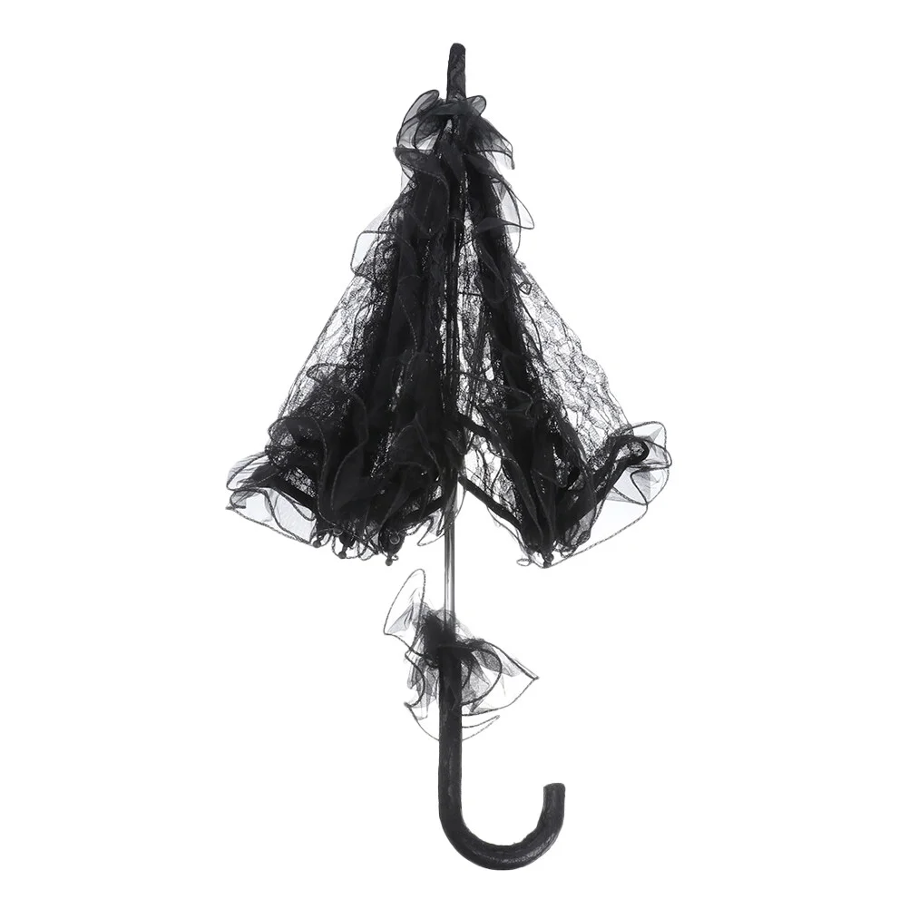 

White Lace Trim Photography Umbrella Children Dance Prop Wedding Party Decoration Decorate Exquisite Studio Bridesmaid Props