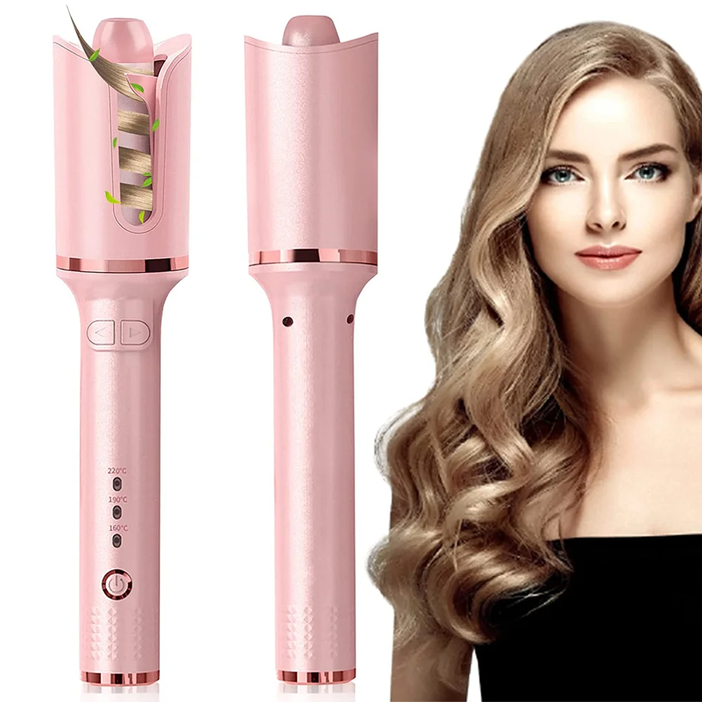 

Auto Hair Curler Rotating Automatic Curling Iron Spiral Waver Curling Wand Magic Air Curler Ceramic Curly Hair Rollers Machine