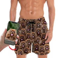 a bunch of personalized hawaiian shorts with your pets photo 3d all over printed quick drying beach shorts beach swim trunks