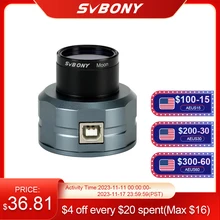 SVBONY Astronomy Planetary Camera 1.25'' CMOS Telescope Camera Digital Eyepiece USB 2.0 for Beginner Planetary Photography SV105