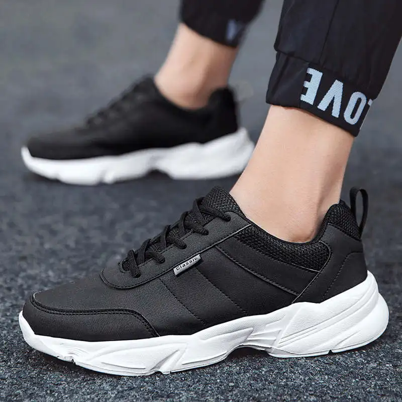 

Sport Shoes Male Non-slip Outdoor Men's Sneakers Low Top Damping Running Shoes Men Platforms Plus Sizes Sports Man Shoes 67D