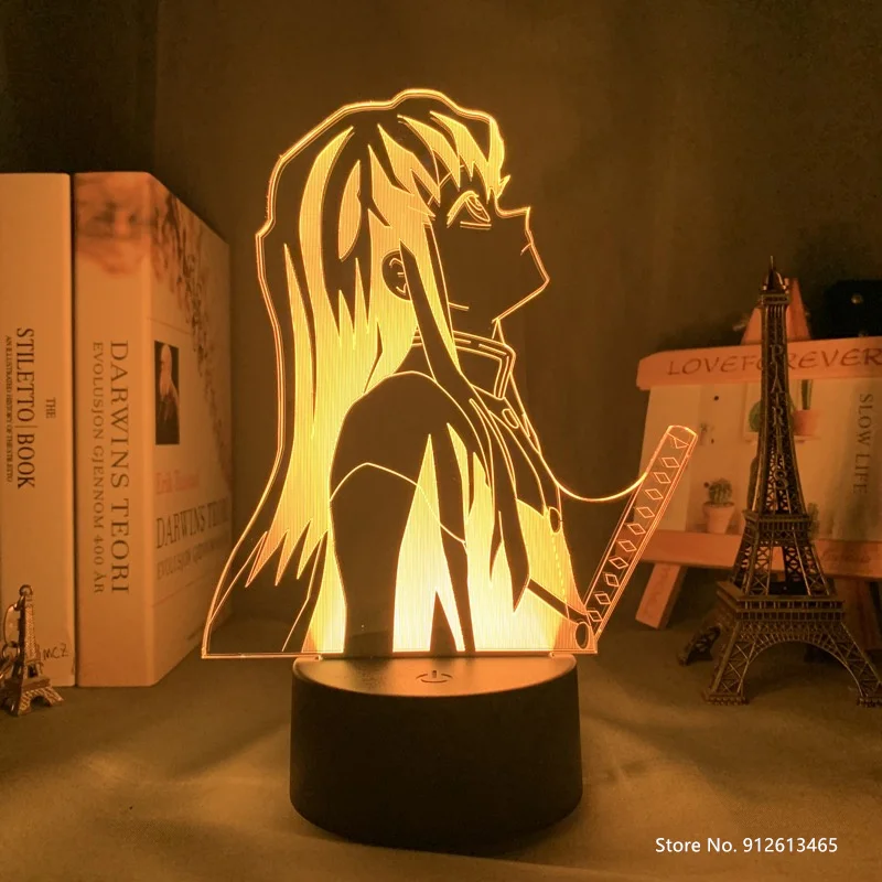 

Декоративный ночник в японском стиле, светодиодный разноцветный светящийся ночник 3D с дистанционным управлением, с изображением рассеянны...