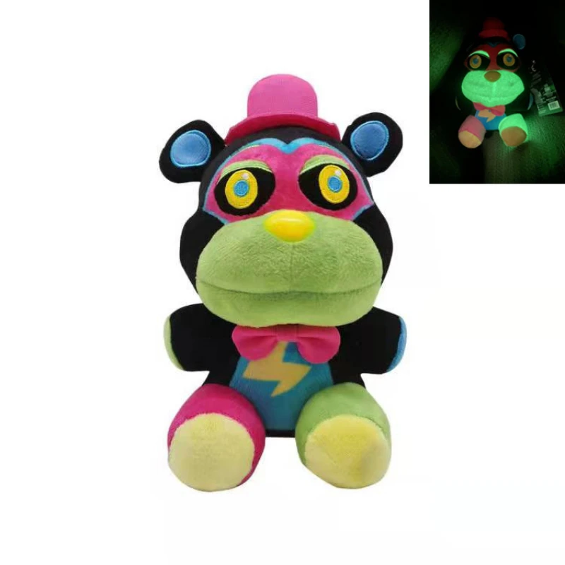 

Fnafs Plush Toy Doll Five Midnight Plush Dolls Foxy Chica Bonnie Freddy Bear Duck Animal Stuffed Plushie for Birthday Gift