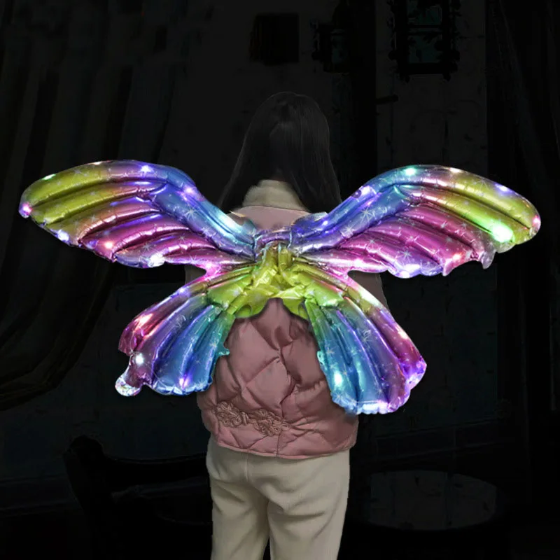 

Воздушный шар из фольги в виде бабочки с мигающими крыльями, 10 шт.