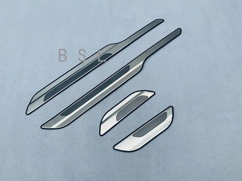 Для 2021 2022 Toyota Aqua Eksterior ior S Pintu Pelat Scuff педаль Selamat датан Baja Tahan быт 4 Buah