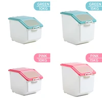 large food storage container dry food rice dispenser flour large containers with lids for kitchen sealed crisper grains tank