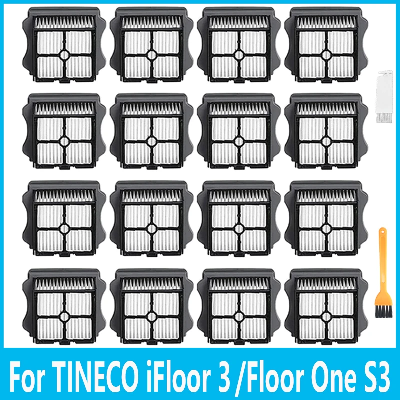 

Сменный фильтр Hepa для TINECO FLOOR ONE S3 / IFLOOR 3, запасные моющиеся аксессуары для влажной и сухой уборки