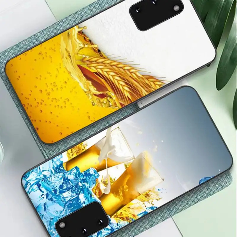

Beers Alcohol Phone Case for Samsung S10 21 20 9 8 plus lite S20 UlTRA 7edge