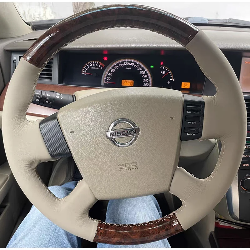 

Чехол на руль автомобиля для Nissan Teana 2003-2008 Old Teana Renualt Samsung SM5