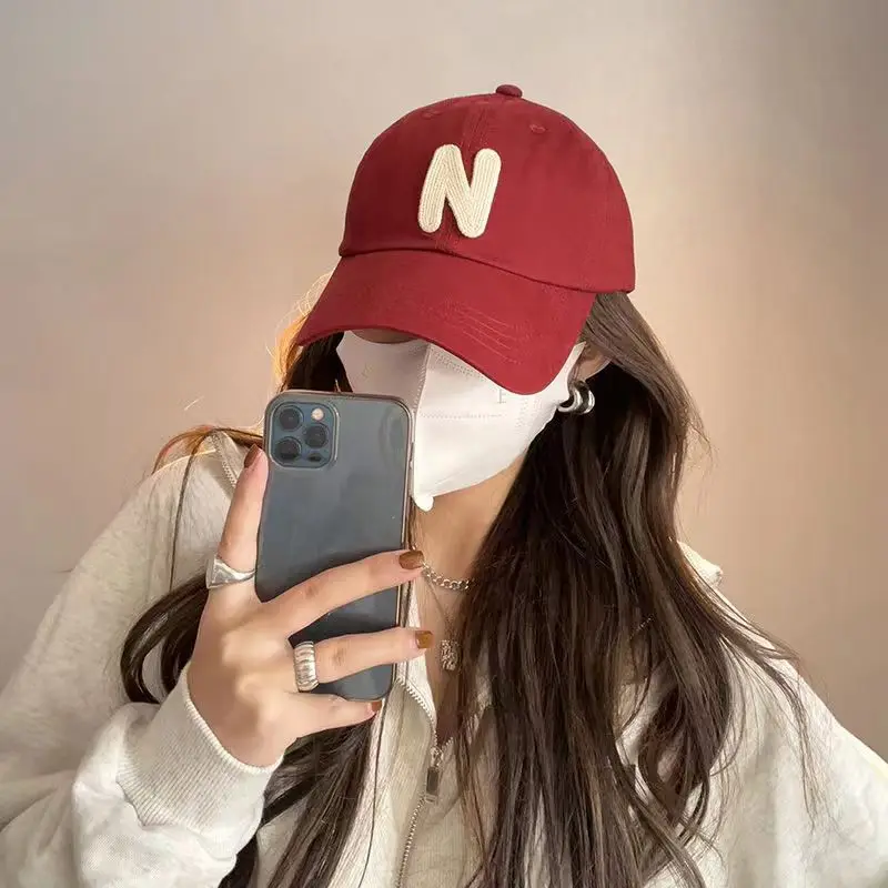 

Fall New Baseball Cap Letter Sun Cap Casual Men's Women's Baseball Cap New Cotton Multi-color Breathable 2023 New