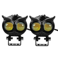 45w motorcycle led headlight light racer light auxiliary drl spotlight lamp for off road motorcycles atv suv