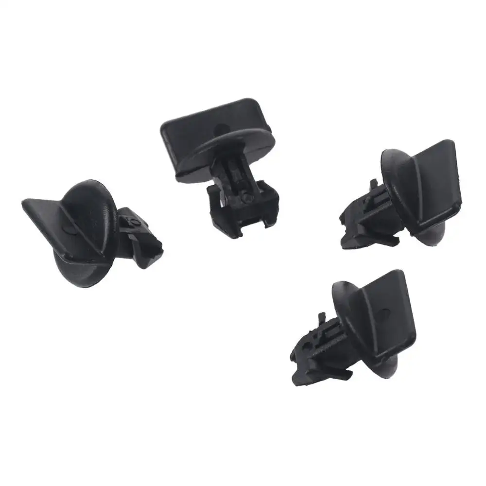 

4 шт. Сменный 11610049 задний бампер, черная накладка из АБС-пластика, гайка, бампер, крышка прицепа для Cadillac