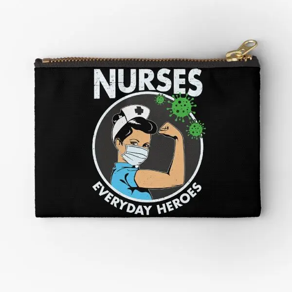 

Кармашки на молнии с героями для медсестер на каждый день, карманная сумка для монет, денег, нижнее белье для мужчин и женщин, упаковка для трусиков, носков, маленький чистый косметический ключ