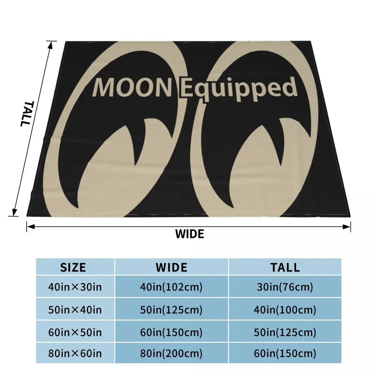 Одеяло Mooneyes Moon покрывало на кровать для зимы