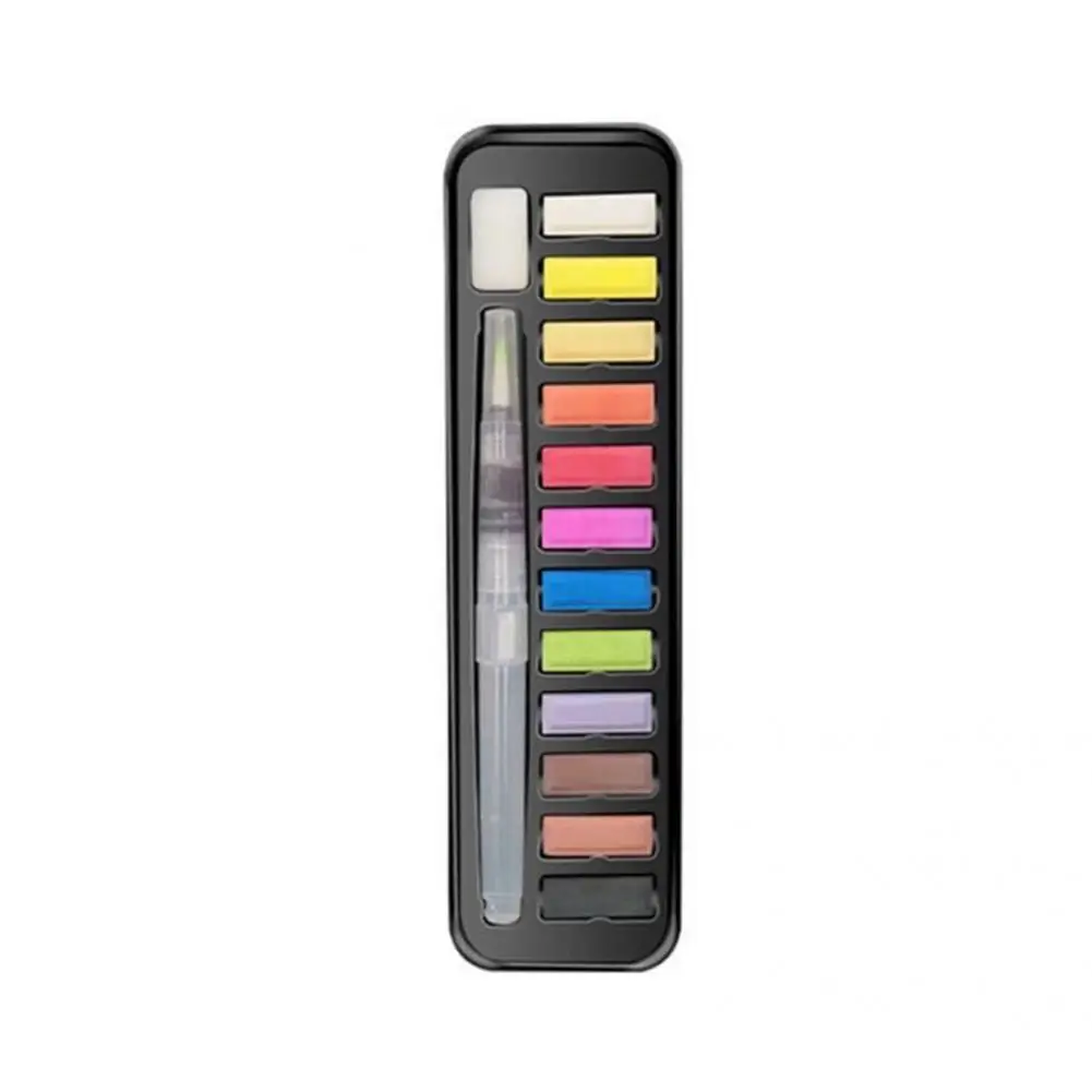 

Practical Modern Smooth Fiber Watercolor Paint Set Handy Watercolor Paint Set Easy to Color for Adults