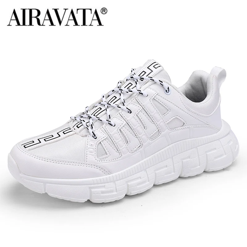 Men's Sneakers Breathable Running Shoes Lace Up Mesh Comfortable Fashion Sports Men Tennis Shoes