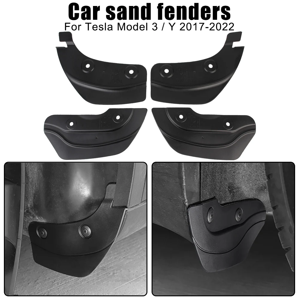 

Брызговики передние и задние для Tesla Model 3 Y 2017-2022