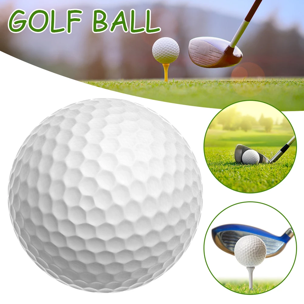 

2-Layer Golfs Practice Ball With Good Resilience Portable Durable Small Golfs Ball Golfs Accessories