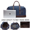MARKROYAL Canvas Leather Men Travel Bags Carry On Luggage Bag Men Duffel Bag Handbag Travel Tote Large Weekend Bag Dropshipping 5