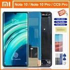 6,47 ''Оригинальный ЖК-дисплей CC9 Pro CC9Pro для Xiaomi Mi Note 10 Note10 ЖК-дисплей сенсорный экран в сборе деталь для Xiaomi Mi Note 10 Pro