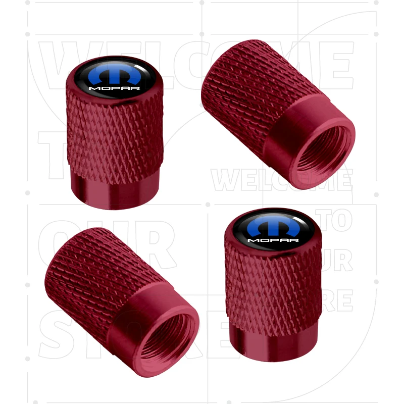 

Для Mopar Ram Challenger 1500 Зарядное устройство Cherokee LOGO 4 шт. Автомобильные колеса Шины Клапан Алюминиевые колпачки Крышки штока шин Airdust Водонепроницаемые