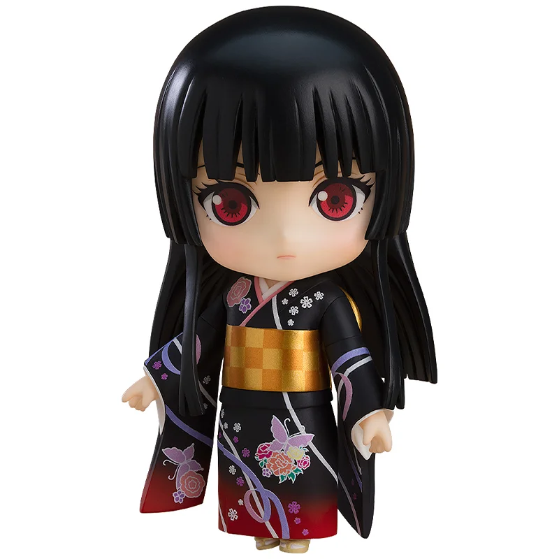 

100% Original Good Smile Nendoroid GSC 1634 Jigoku Shoujo Enma Ai Action Figure Doll Collection Model Toy 10cm