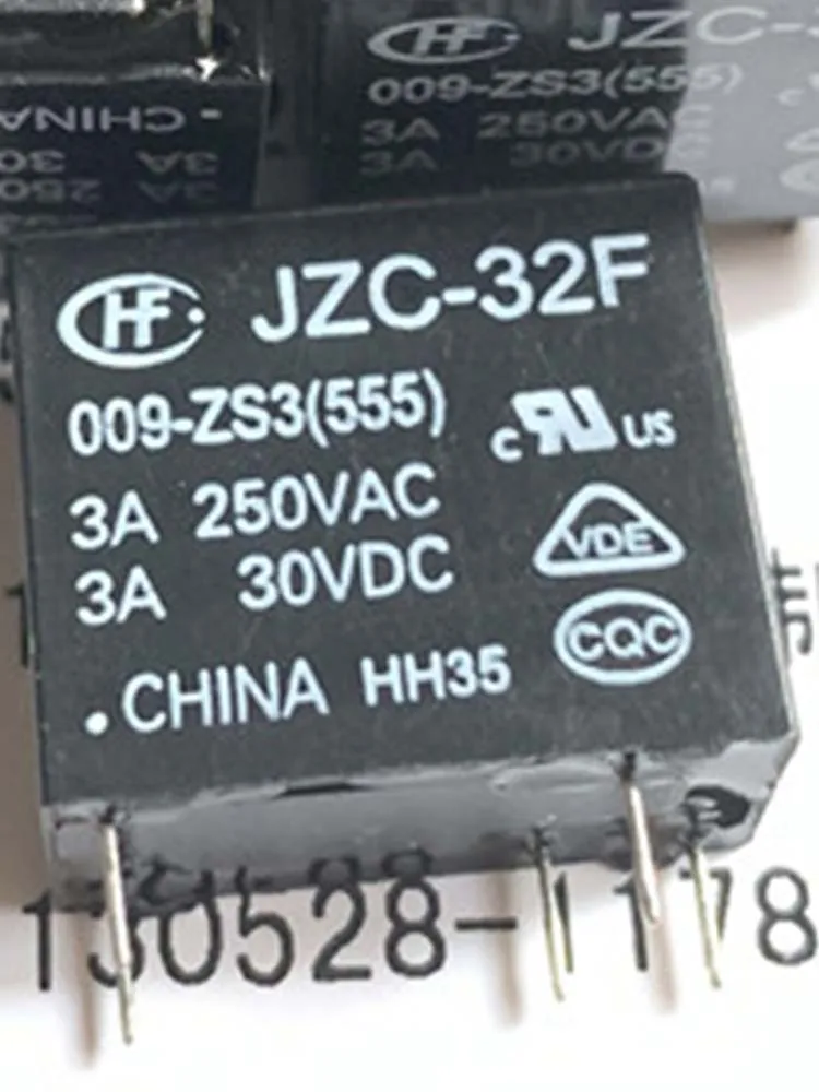 

JZC-32F 009-ZS3 9V реле 9 В постоянного тока 5 контактов