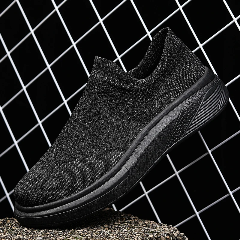 Men's Large Shoes Light Sports Shoes Men's Fashion Casual Running Walking Shoes Breathable Wear Resistant Men's Loafers