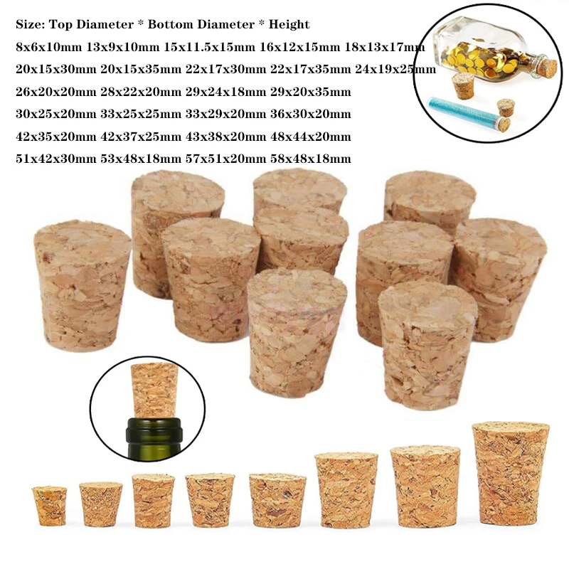 

5/10Pcs Wine Corks Corks Wine Stopper Reusable Functional Portable Sealing Stopper for Bottle Bar Tools Kitchen Accessories