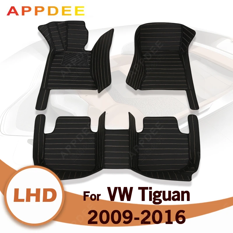 Автомобильные коврики для Volkswagen TIGUAN 2009 2010 2011 2012 2013 2014 2016