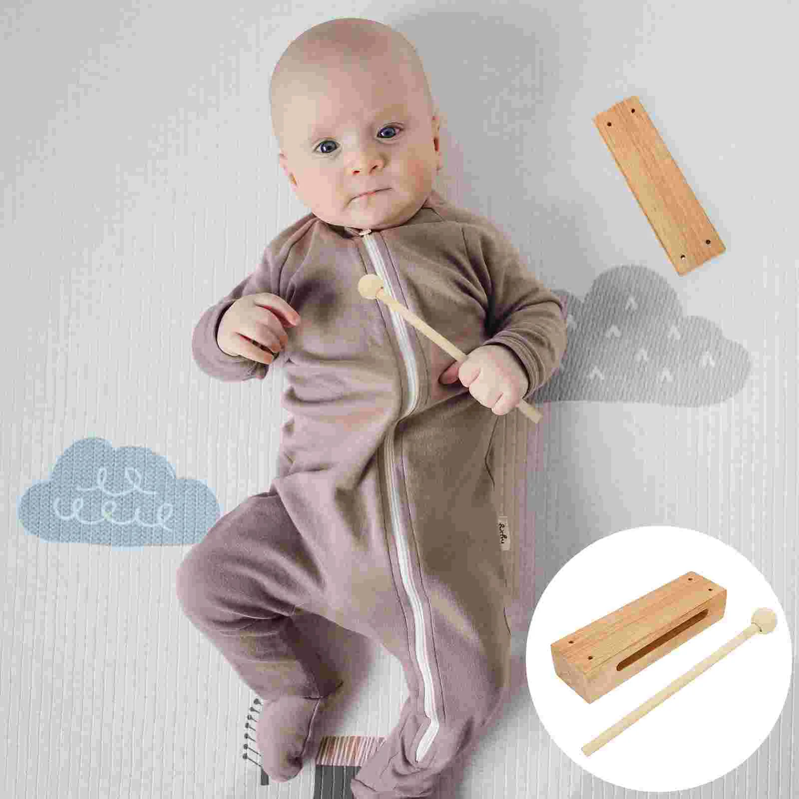 Инструмент Orff Clappers музыкальные учебные принадлежности деревянный блок