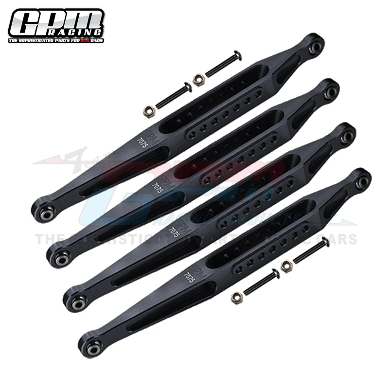 Алюминий GPM с ЧПУ 7075 нижняя тяга для LOSI 1/8 LMT твердый мост Monster Truck LOS 244008 Racing