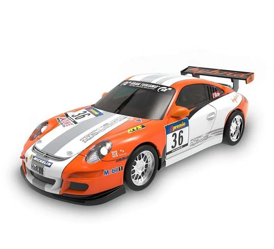 Автомобильный скальextric Scx Porsche 911 Gt3 Гибридный с подсветкой 17 5X11X10 5 см-автомобили |