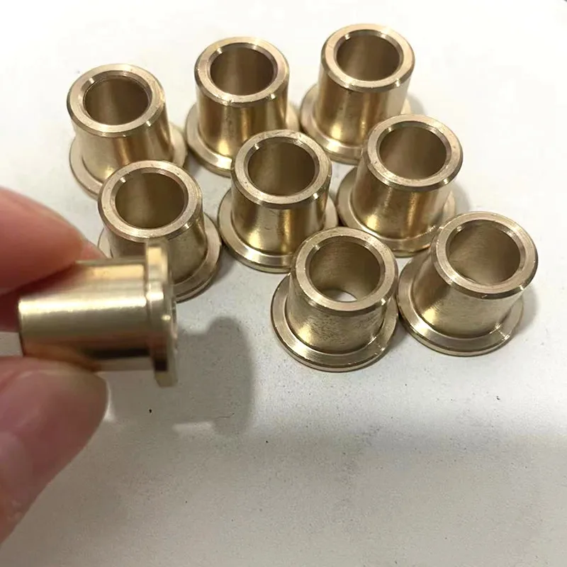 5 шт. ID 16/18 мм фланцевый самосмазывающийся подшипник Порошковая металлургическая